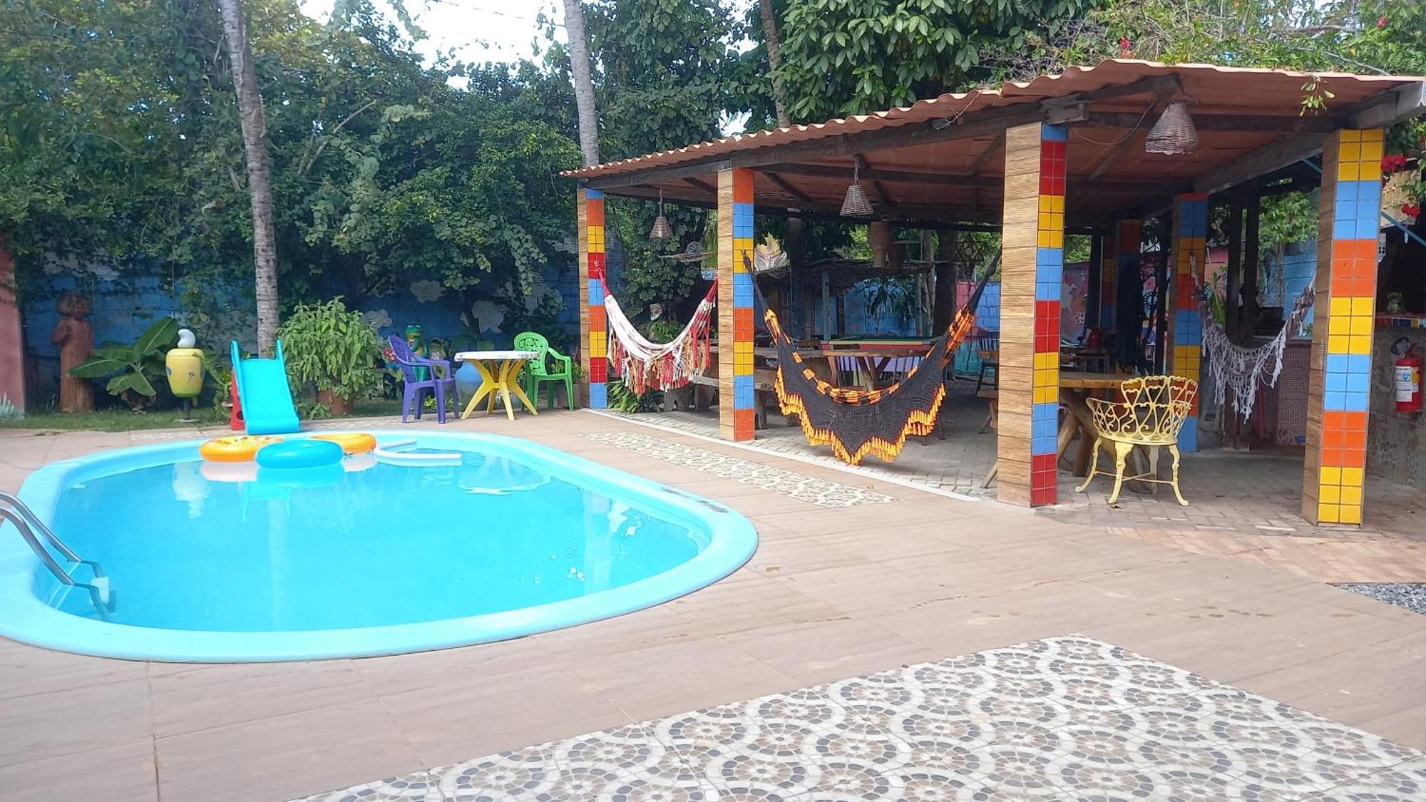 Pousada Casa Colorida Hotell Pôrto das Galinhas Eksteriør bilde