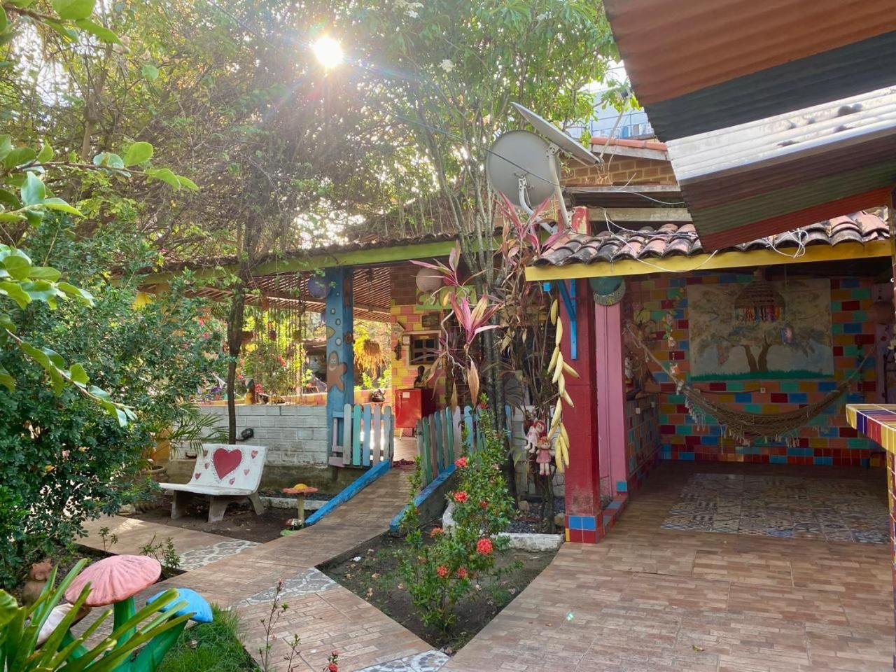 Pousada Casa Colorida Hotell Pôrto das Galinhas Eksteriør bilde