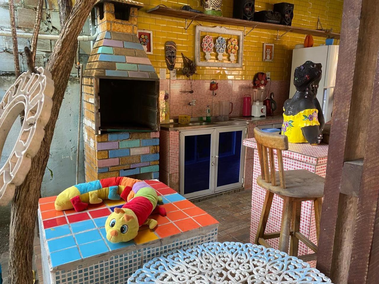 Pousada Casa Colorida Hotell Pôrto das Galinhas Eksteriør bilde